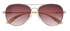 Swoop Gold Sunglasses - Dot and Frankie