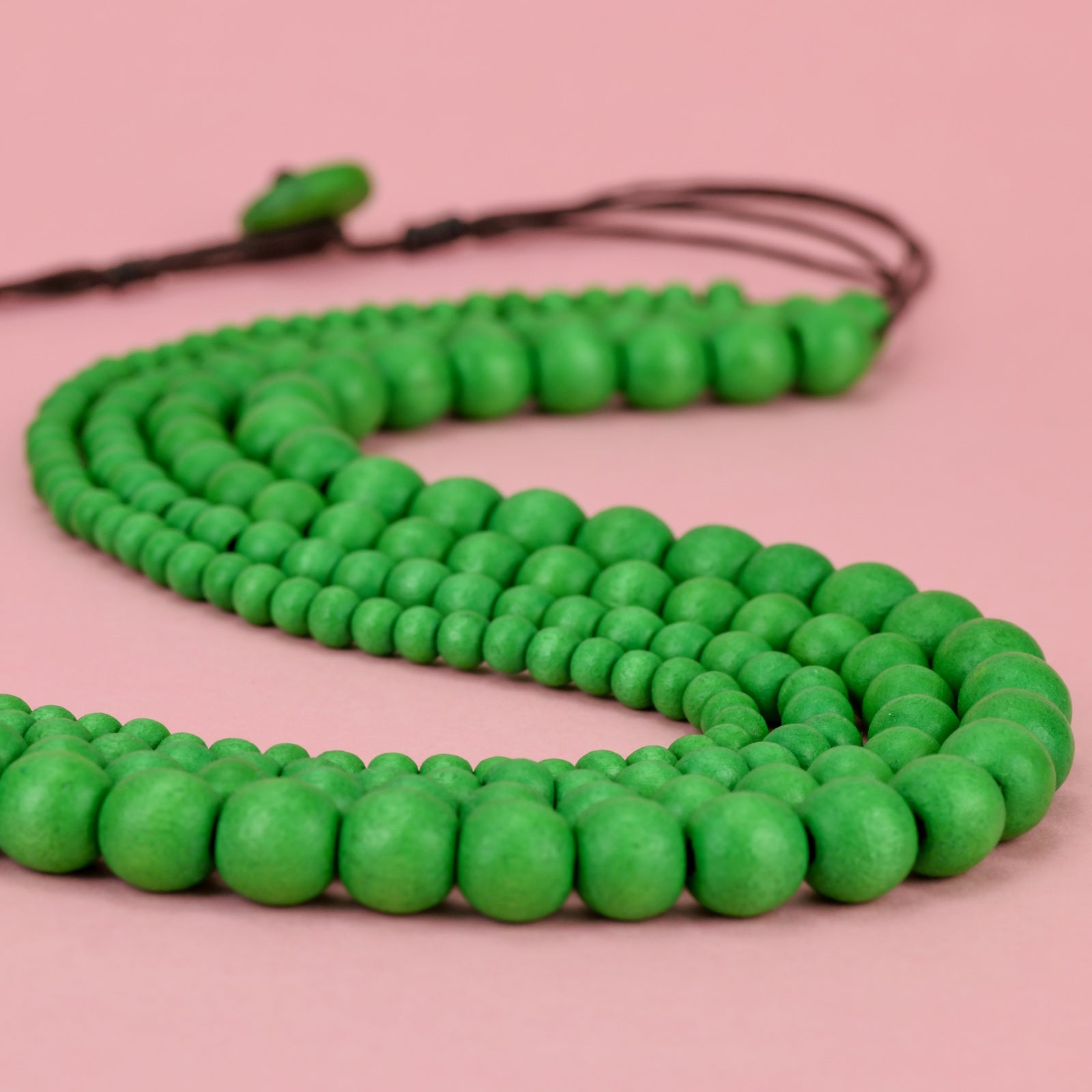 Bella Four Strand Wooden Necklace - Dot and Frankie