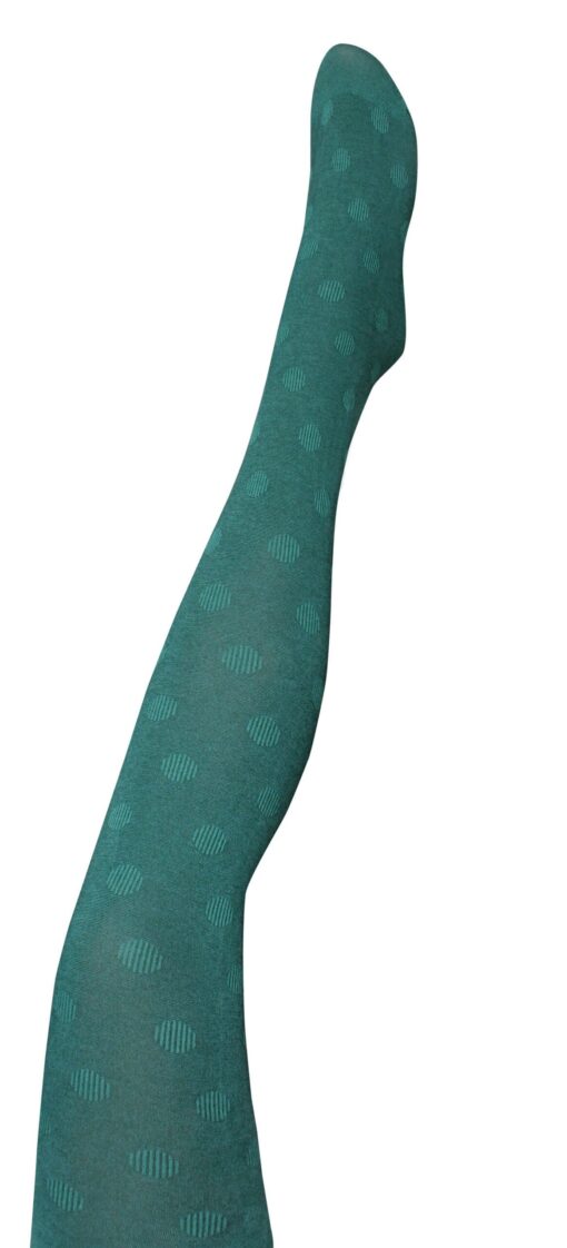 Cirque Cotton Tights - Teal - Dot and Frankie