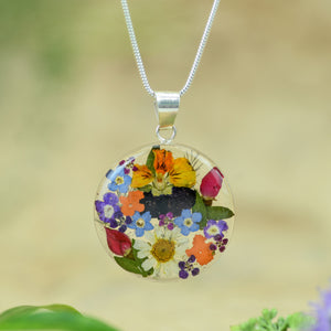 Garden Mexican Flowers Necklace - Medium - Dot and Frankie