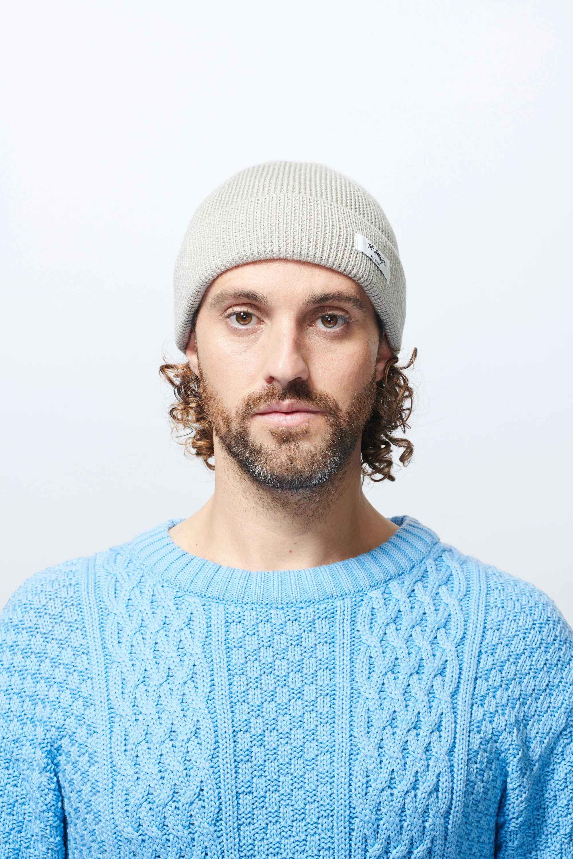 Merino Tabor Beanie - Stone - Dot and Frankie