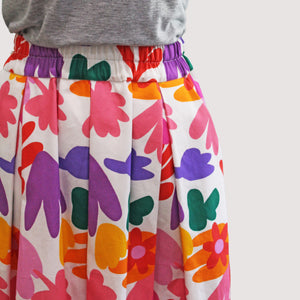 Shirley Long Pleated Skirt - Spring Has Sprung - Dot and Frankie